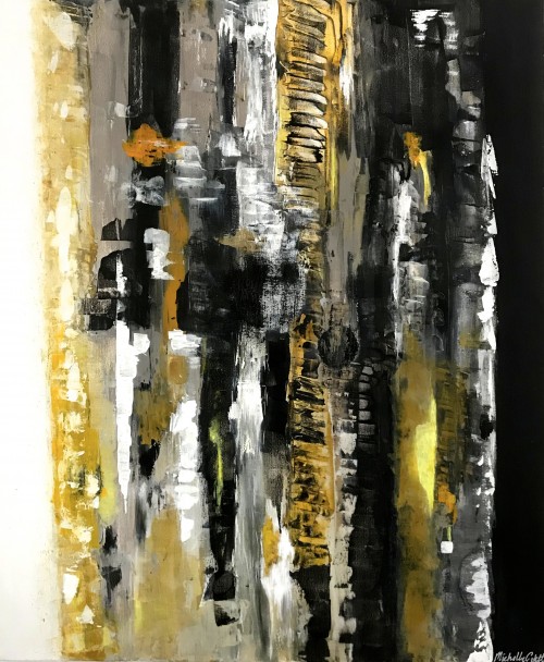 5 AM Acrylic on Canvas Michelle Coletta